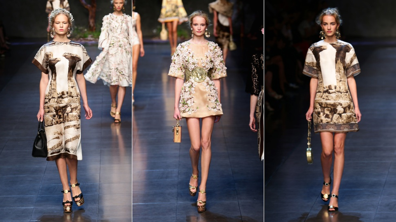 Illustration for article titled Dolce & Gabbana: For the Golden Goddess in You